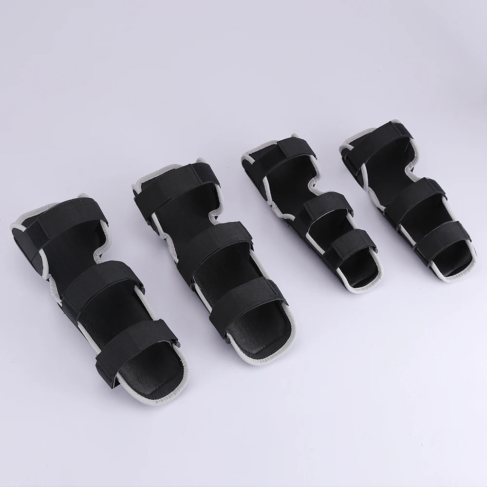 Adult Tactic Knee, Shin and Elbow Guards Combo MTB Shin Guards for Riding blue