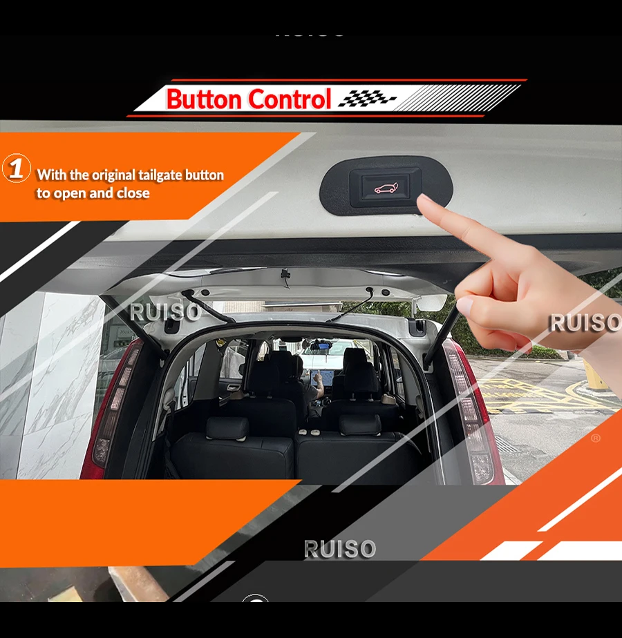 Smart Electric Power Automatic Car Tailgate Lift System For Mazda CX-30 2020 Key Control  (Foot sensor optional)