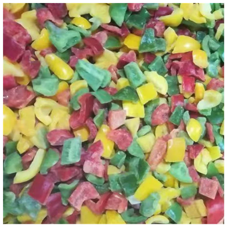 Chinese Factory Offers IQF Frozen Mixed Bell Pepper Strips Including Whole Red Sweet Chilli Tesco Bell Pepper Economical Price