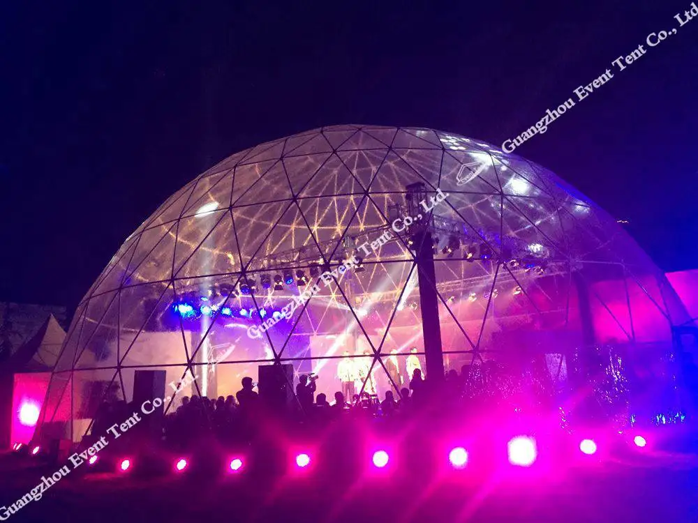 15m 20m 25m 30m Large Event White Transparent Dome Tent