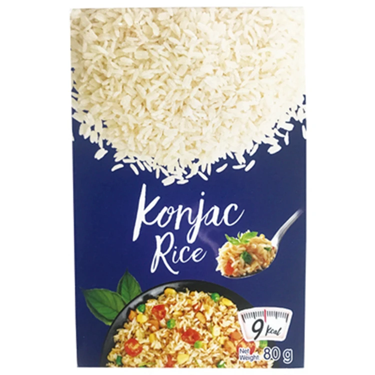 Proper Price Top Quality Cooked Manufacturers Instant Rice Snack Dry Konjac Rice