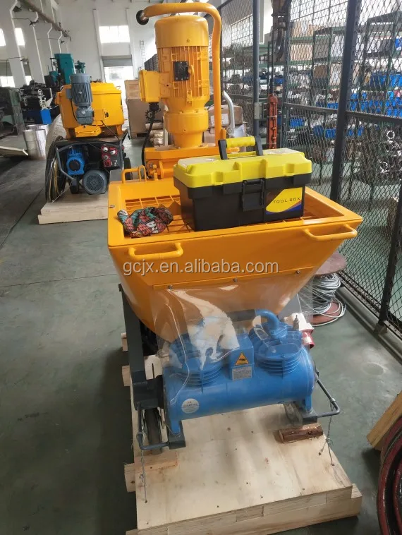 automatic putty plastering mixing machine for gypsum cement mortar