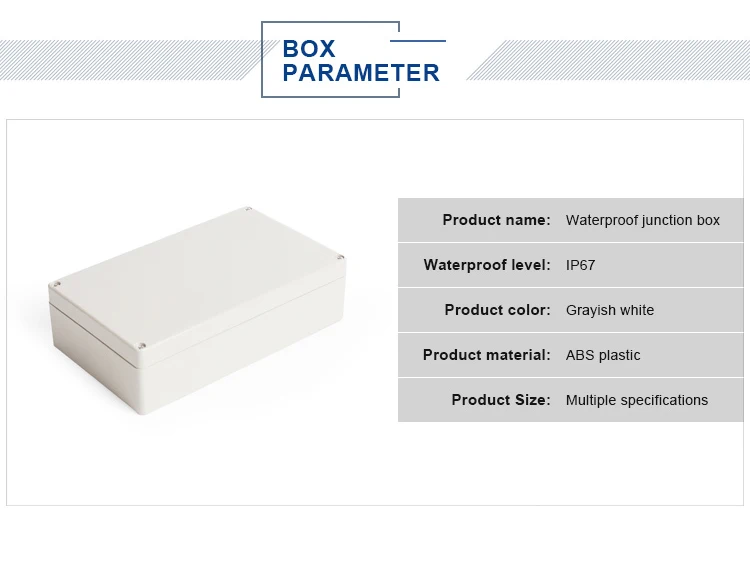 Waterproof manufacture weighbridge electrical junction box