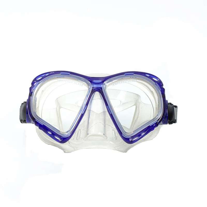 Swim equipment Tempered Lens Swimming Goggles Single Len Mask Scuba Diving mask waterproof diving mask