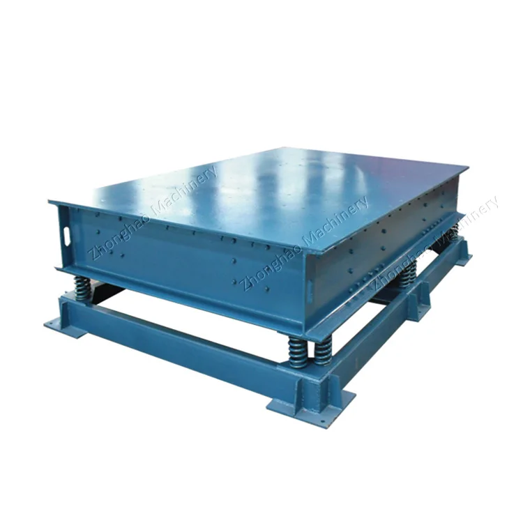 High efficiency vibration table concrete mould vibrating table for paver tile