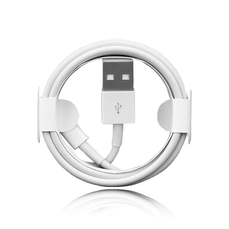  Оригинальный USB-кабель для передачи данных iPhone 7 7Plus X 1 м 2 оптовая