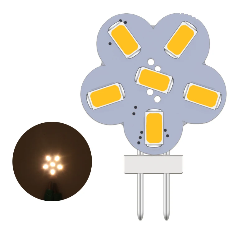 180 Degree Beam Angle G4 Lamp Camper Under Cabinet Dome Light G4 Bi Pin Base Halogen Replacement Bulb
