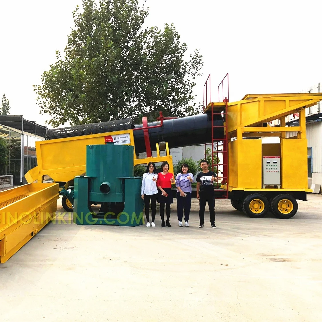 gold recycling gravity centrifugal concentrator mining equipment