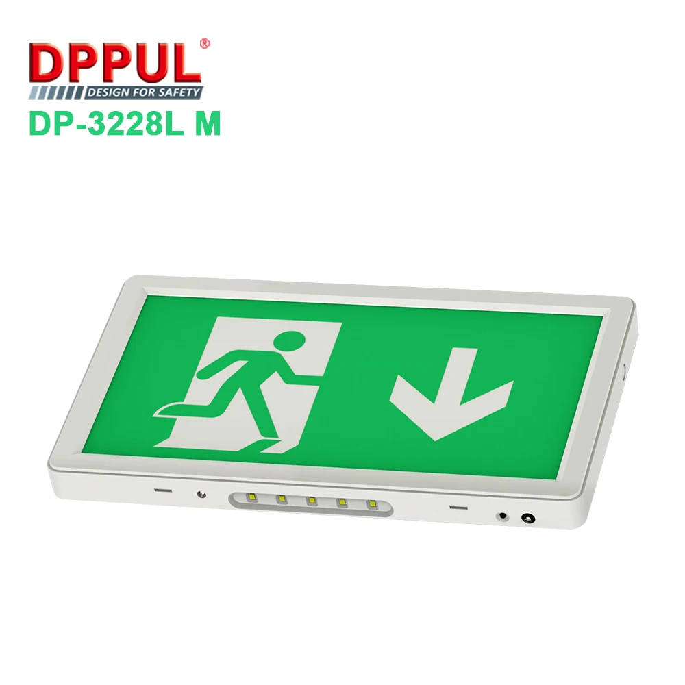 Exit Sign Emergency Light Box Factory Wholesale Customized Exit Sign Emergency Light Box Corridor IP20 Exit Sign Emergency Light