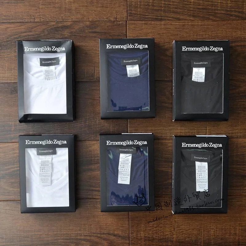 Customized Design Apparel T-Shirt Packaging Paper Box Cloth Delivery Box