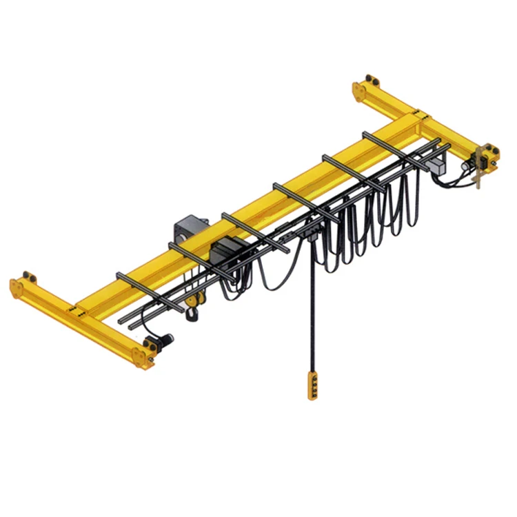 free accessories single girder 2 ton new European style bridge crane for sale
