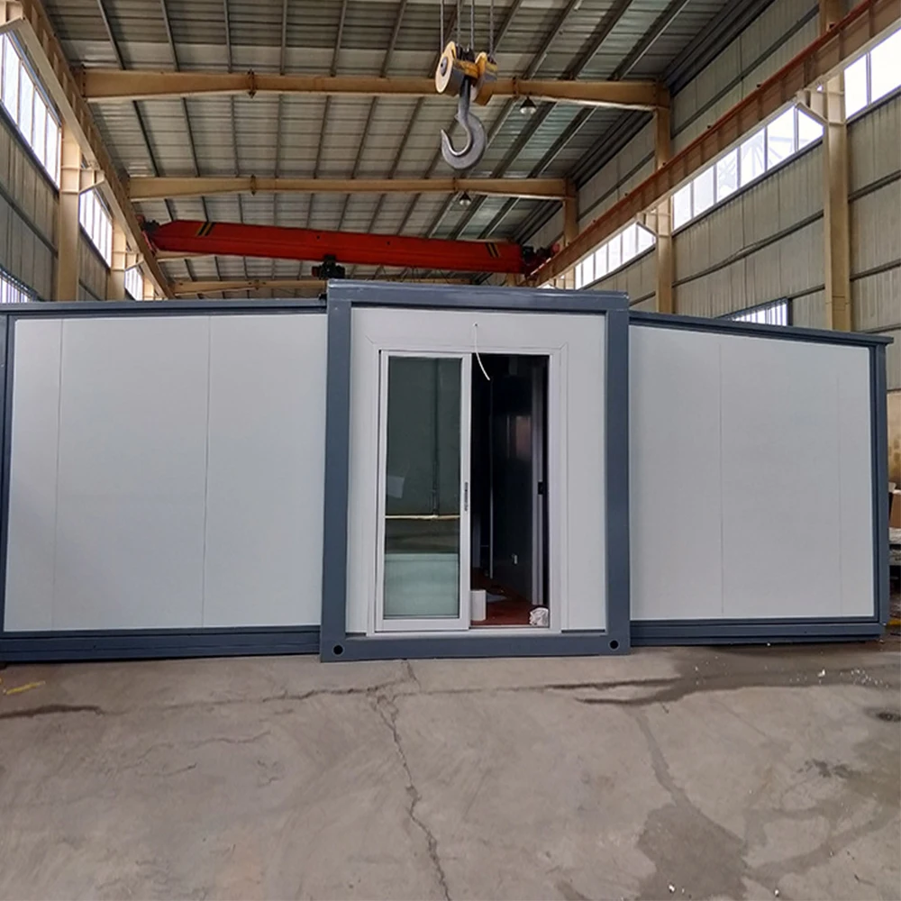 Durable fireproof folding container room simple installation site container house large space temporary use container room