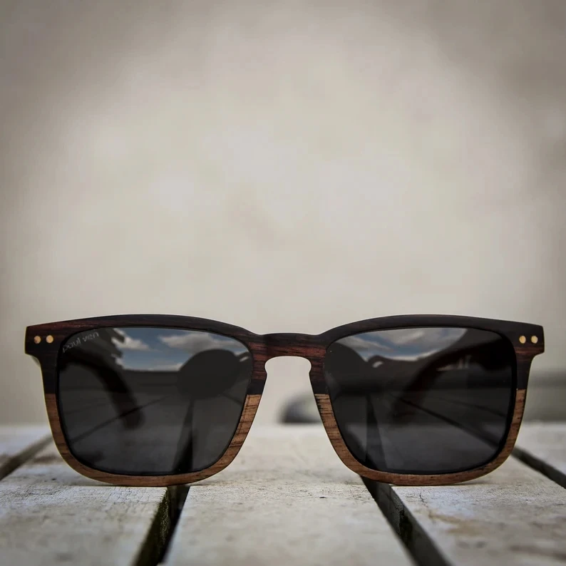 wholesale sun glasses bulk china custom logo polarized lens sun glass with case Handmade natural wood bamboo wooden sunglasses