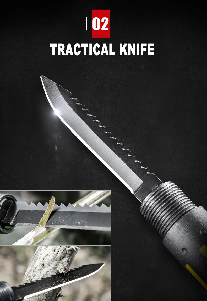 New Design  Multi-function Folding Shovel, Carbon Steel, Outdoor tools camping survival shovel emergency tool