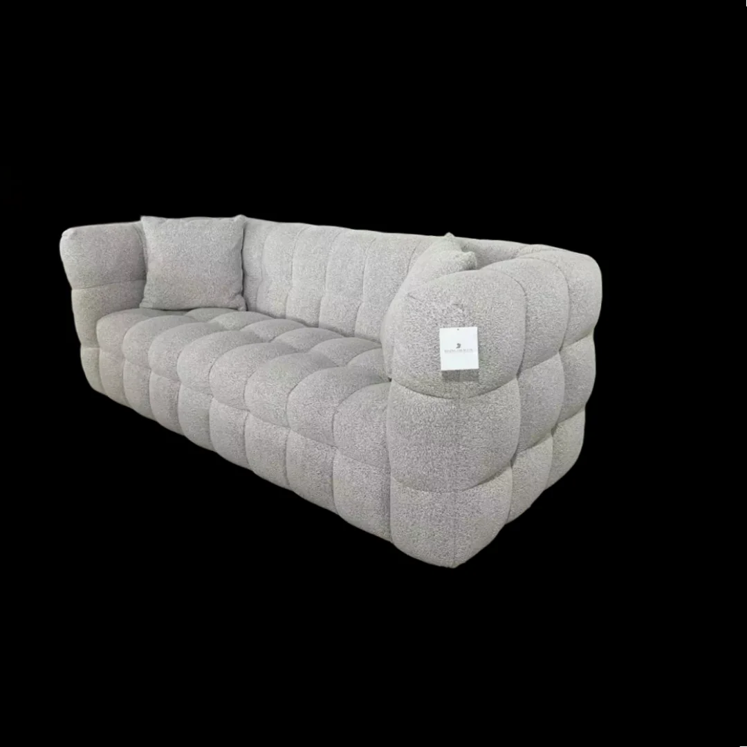 Factory custom villa house leather fabric soft sofa furniture splicing hotel lobby luxury living room sofa