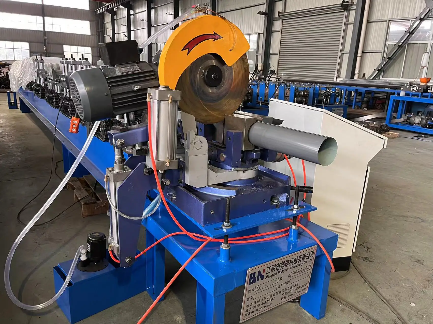 Hot Selling 2024 High-quality Metal Pipe Forming Machine Metal Downpipes Production Line Roll Forming Machines