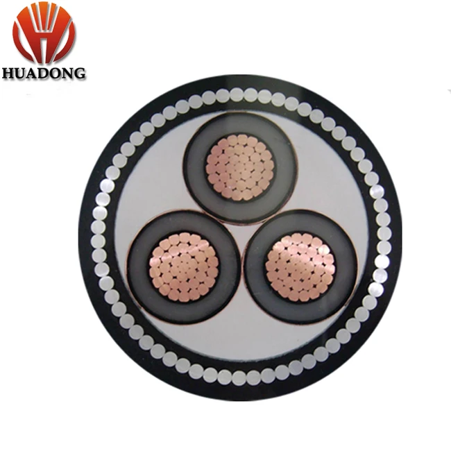 POWER CABLE 33KV CU/XLPE/CTS/PVC/AWA 3Cx95mm2 CABLES
