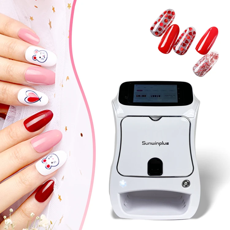Multifunctional 3d Nail Printer Machine Electric Hot Selling Touch Screen Quick Printing