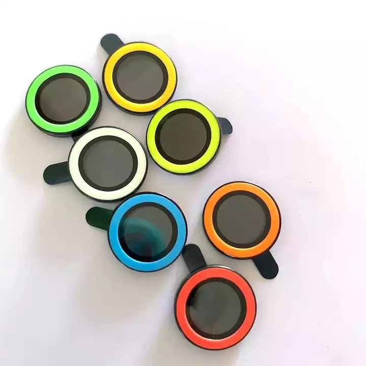 Wholesale Cell Phone Camera Lens Tempered-glass Screen Protectors For iphone 14 max Luminous Protector