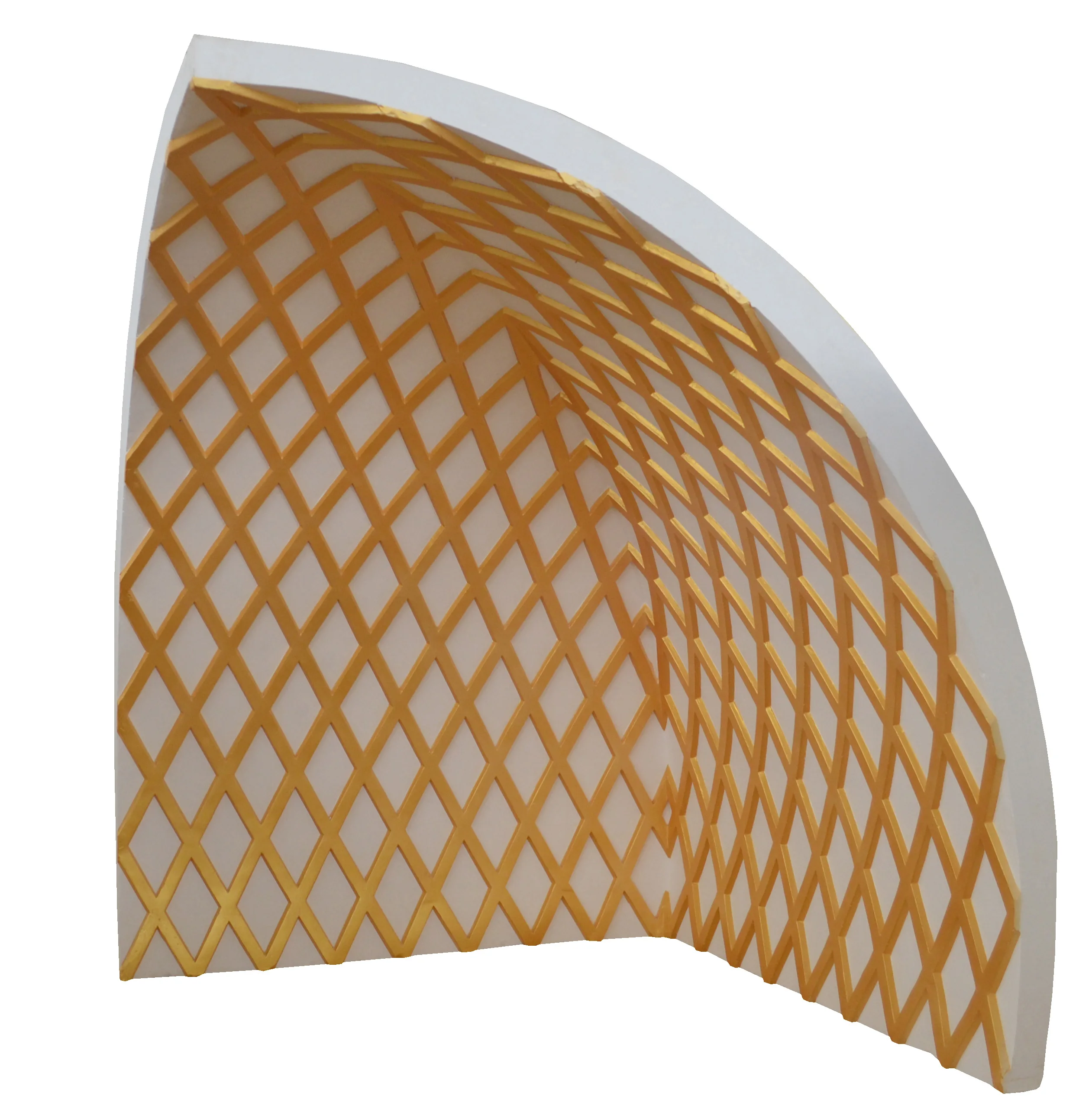 Custom ceiling design Precast glass fiber reinforced gypsum component GRG