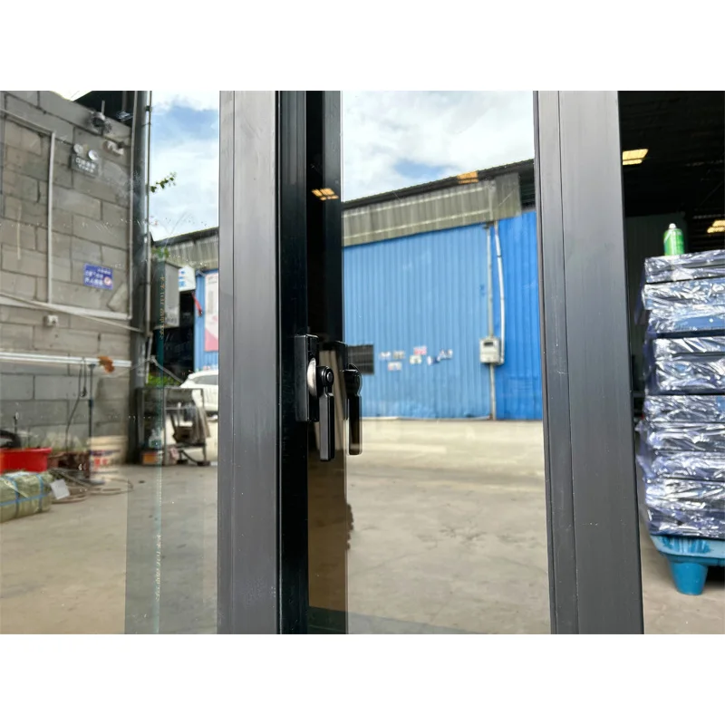 Factory New High Security sliding window Small Size Horizontal Plastic window Double Glazing Pvc windows