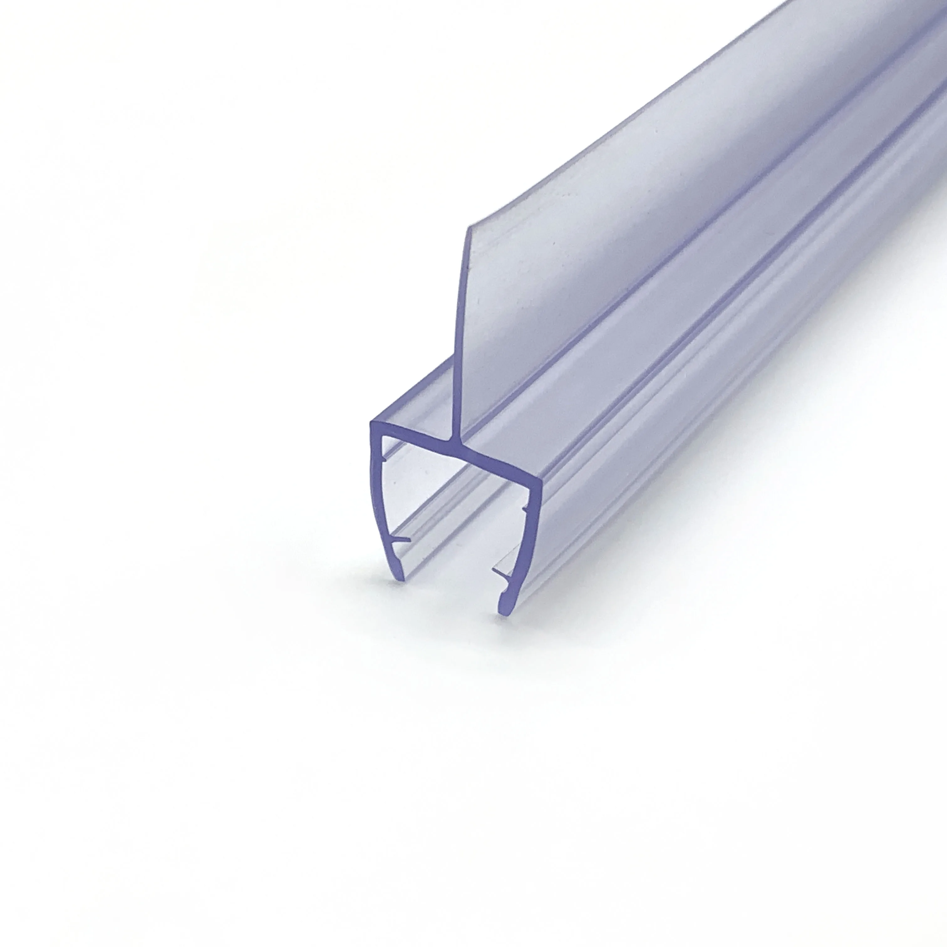 Plastic Glass Shower Door Sealing Y Shape Bathroom PVC Seal Strip for Glass