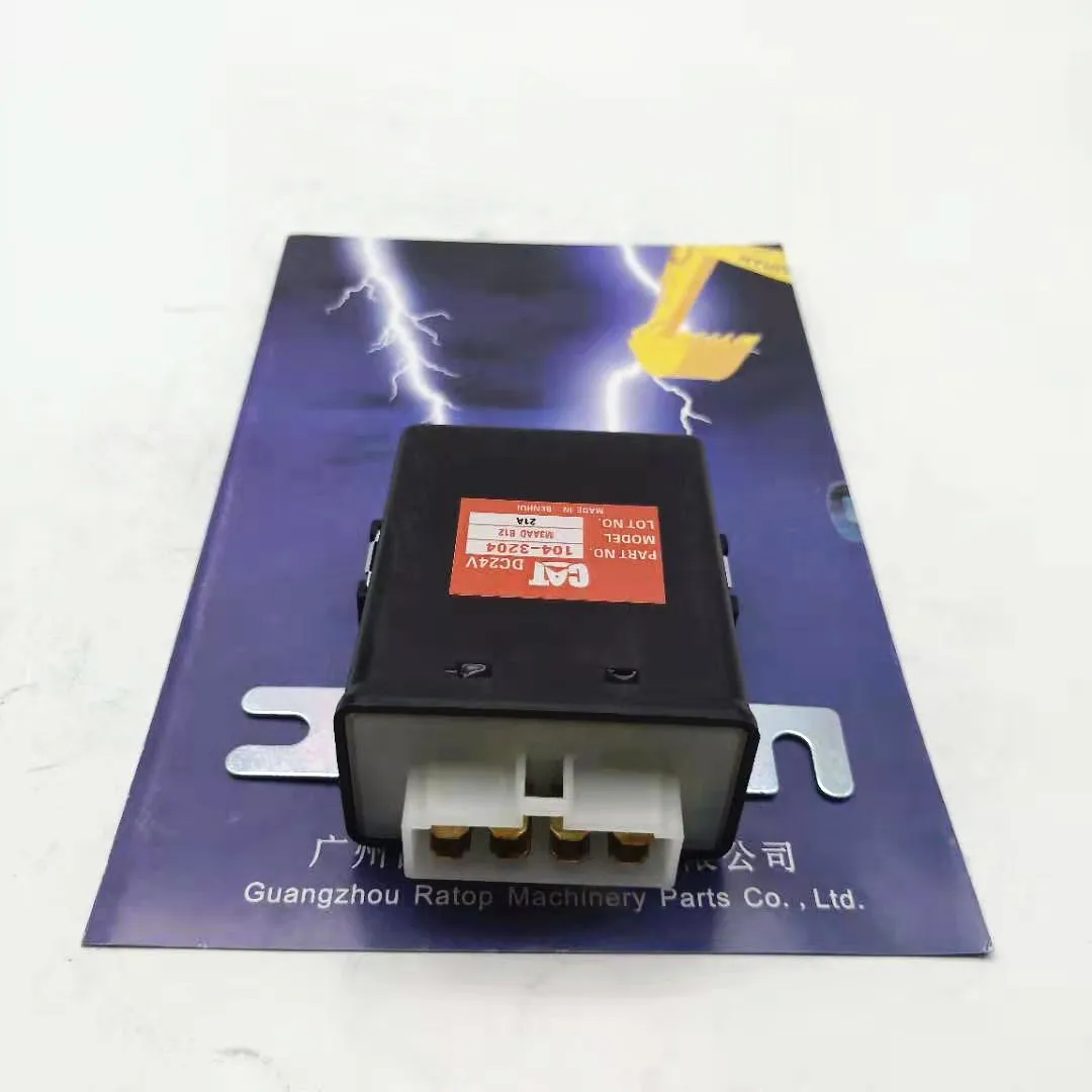 104-3204 Relay E320B 320B Excavator Time Relay 104 3204 104-3204 1043204