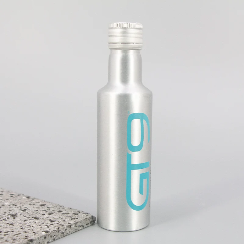 Quality wholesale spiral mouth aluminum bottle empty aerosol spray cans metal cosmetic cleaner skin spray brake fluid tin can