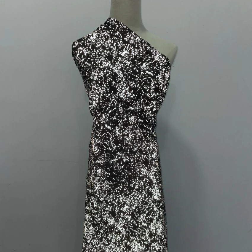 fabric stretch new design spandex reflective