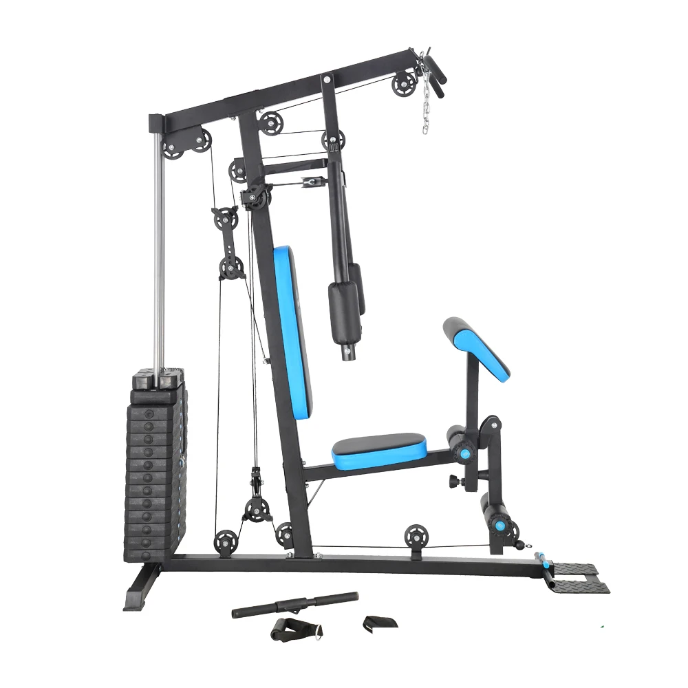Multi Functional Multi gym Weight Stack Loaded Gym Fitness Equipment Arm Pin Load Selection Dual Cable Crossover Machine