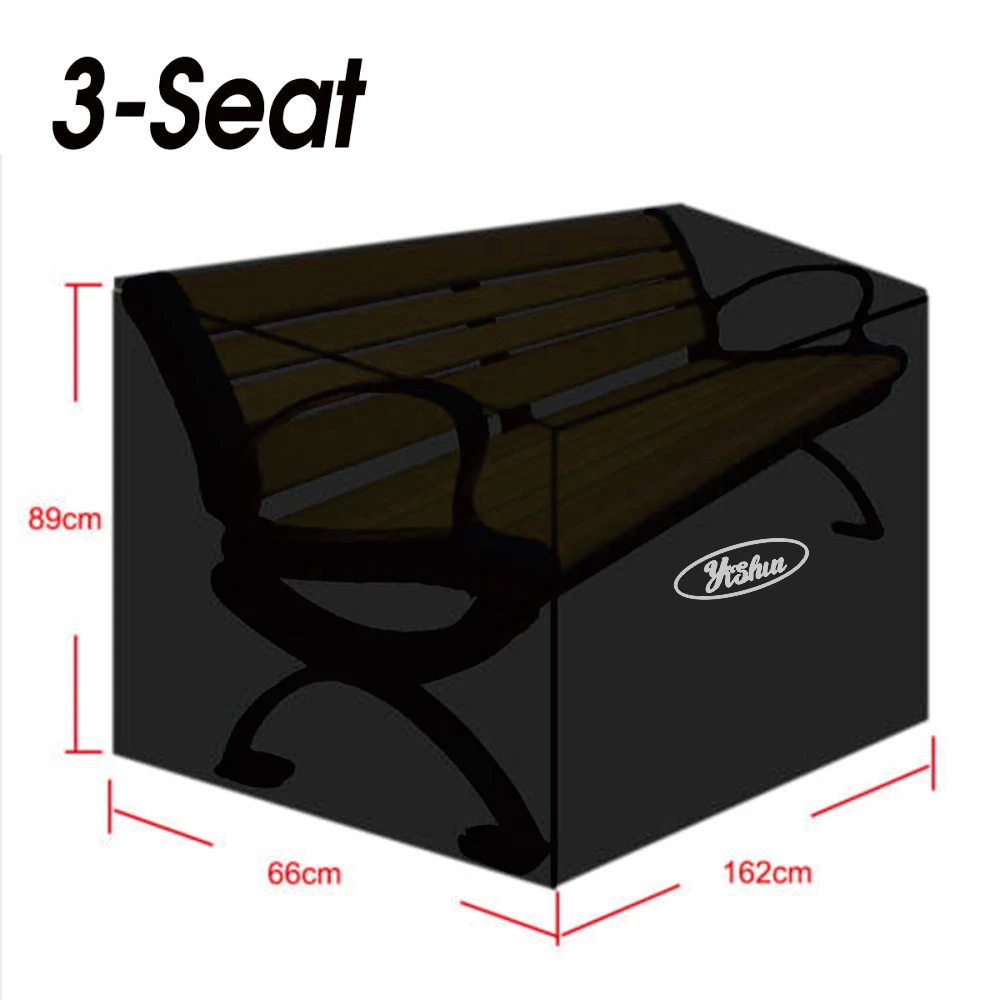 Wholesale High Quality Waterproof 3 Seats 4 Seats Outdoor Rectangular Garden Patio Furniture Cover