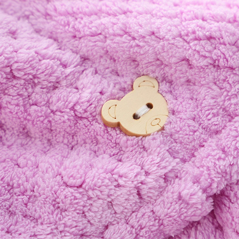 Waffle Fleece Turbans Microfiber Hair Towel Wrap Turban  Hair Towel  Quick Dry Super Absorbent by Direct Microfiber Manufacturer