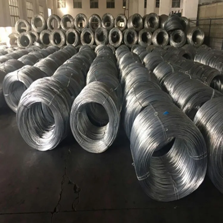 Bwg 18 19 20 21 22 Electro Galvanized Loop Tie wire Binding Wire Low Carbon Hot Dipped Galvanized Steel Zinc Coated Wire