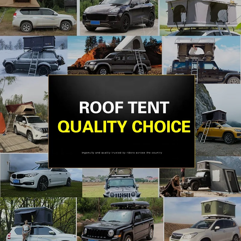 
Hot sale SUV Customized 4x4 Fully automatic Hydraulic pop-up open Hard Shell rooftop car off road Roof top Tent 