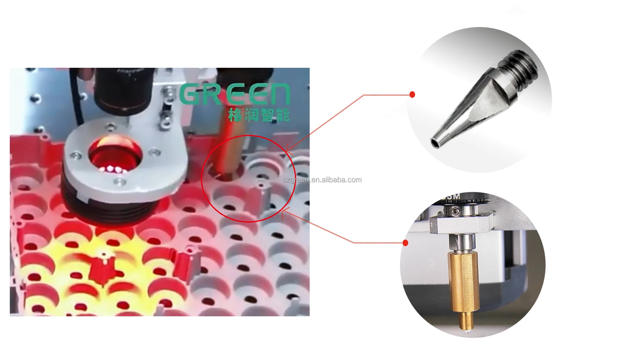 Green Factory Price Fully Automatic New Energy Battery Glue Spraying Machine 4 Axis Glue Spreader Machine