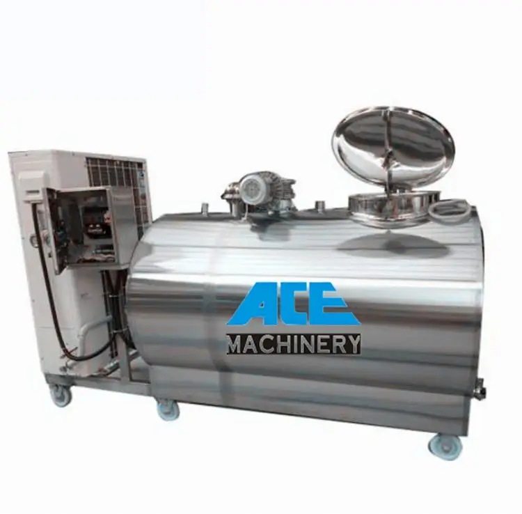 Ace Food Grade Ss304 Ss316l Milk Tank/ Water Fish Tank Chiller