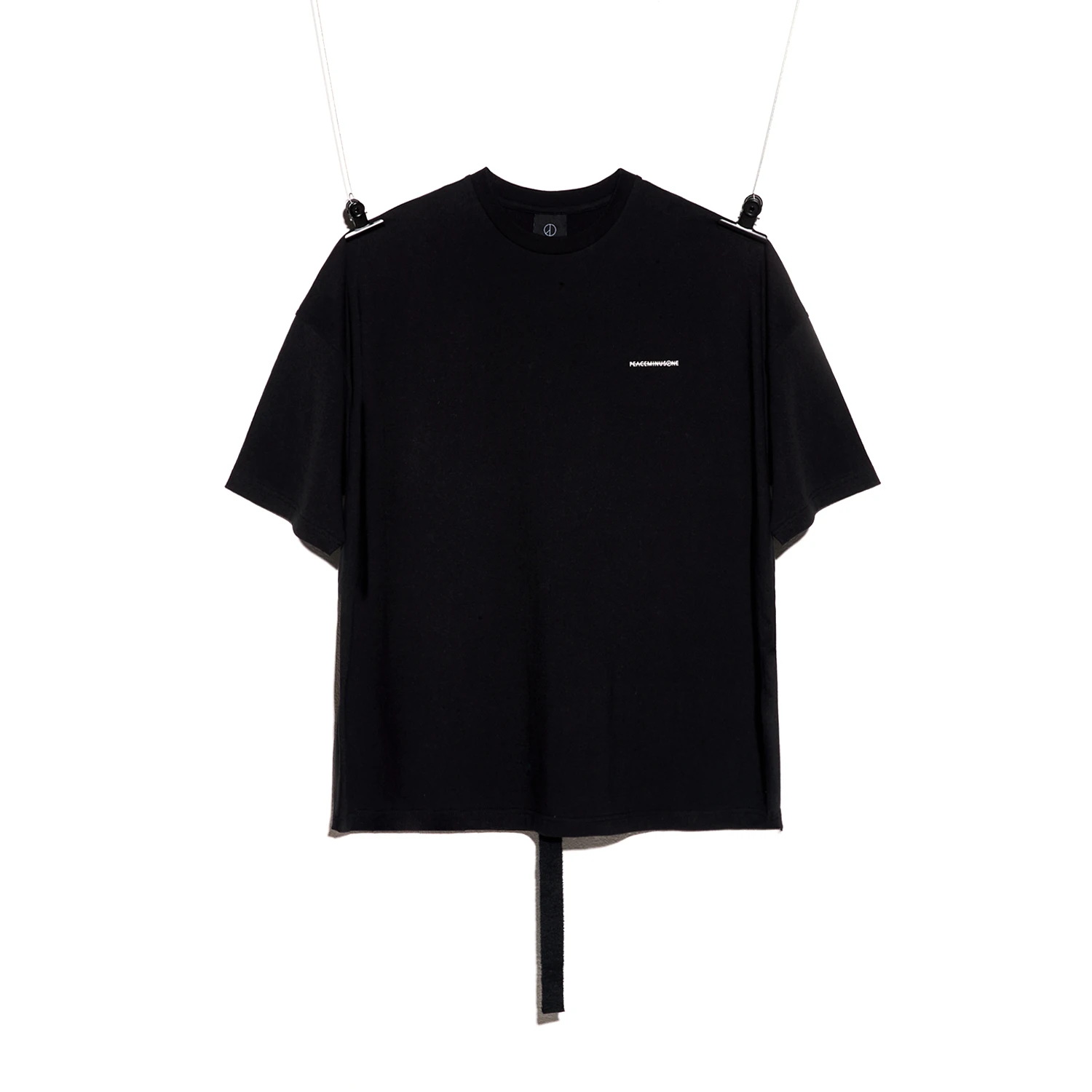 Peaceminusone Quan Zhilong same paragraph Daisy Lightning T-shirt Fujiwara Hiroshi joint short-sleeved T-shirt black