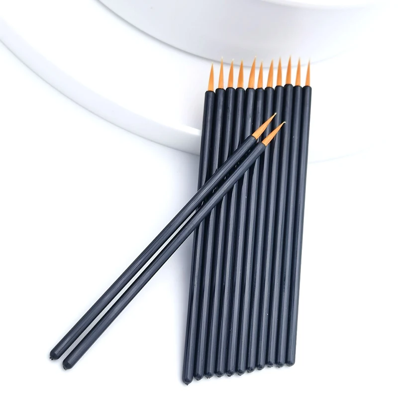 Brush eyeliner best quality plastic handle soft eye shadow thin brush