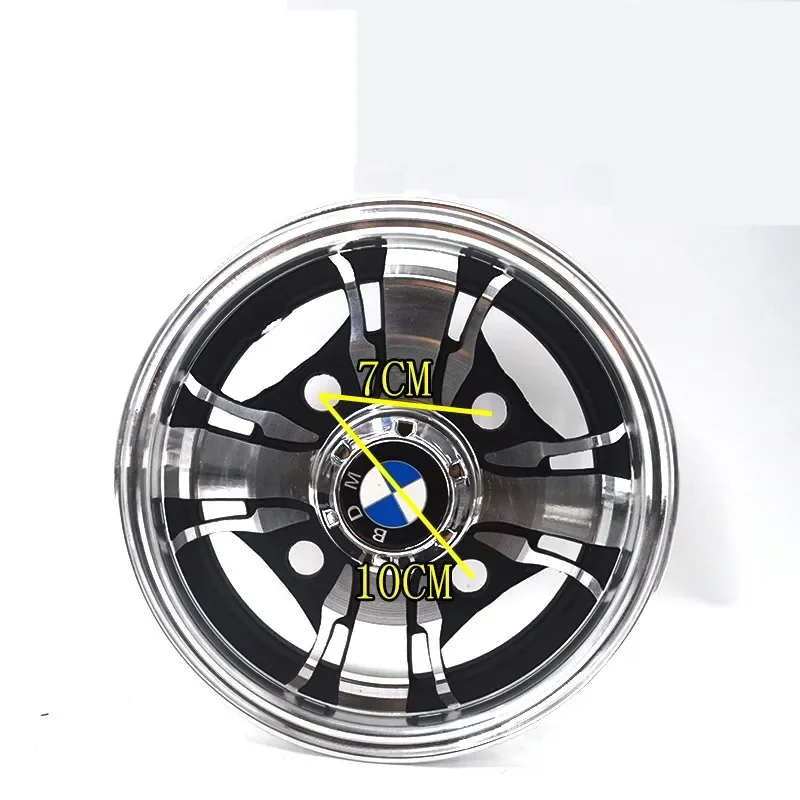 Four-wheel ATV golf cart four-wheel motorcycle aluminum hub rims front and rear wheel rims thickened lightweight