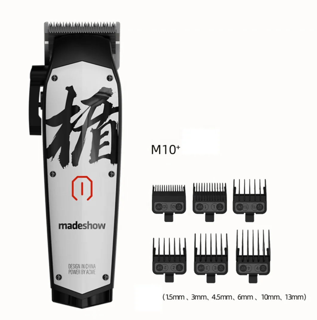 New design salon hair clipper Oil head electric Broche del pelo hair trimmer Cordless Barber clipper machine