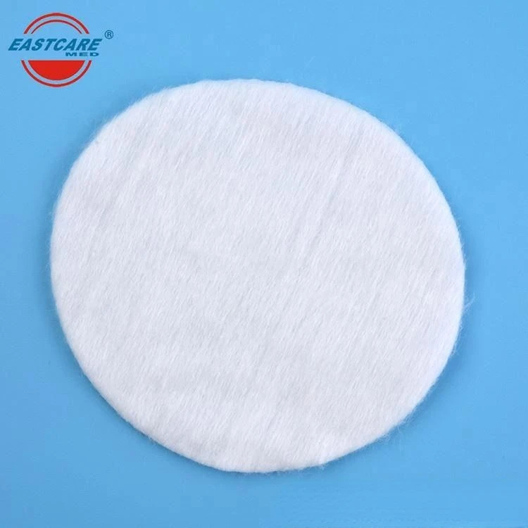 Wholesale Custom pads facial heat spunlace nonwoven make-up cotton pad