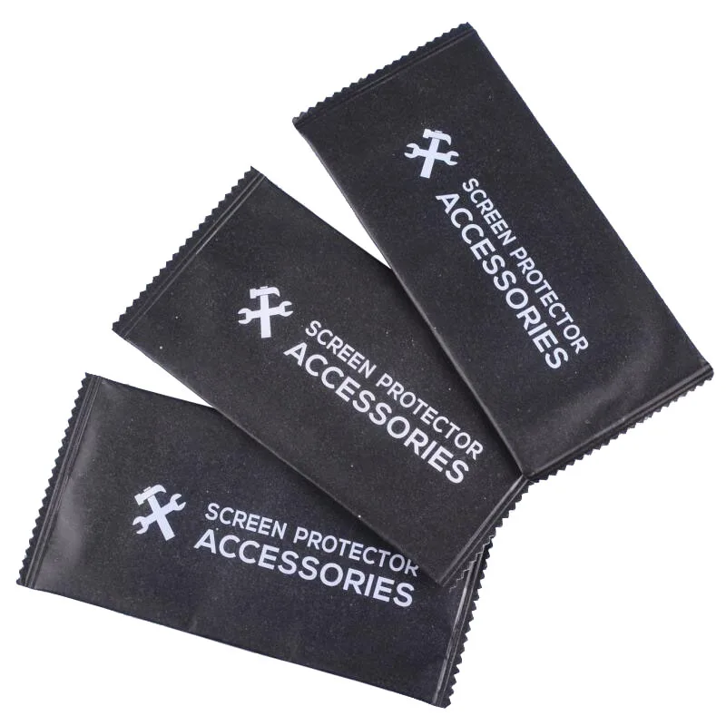 Микрофибра ткани пыли инструмент черный очистки ноутбук сотовый телефон Iphone установка защитной пленки наборы