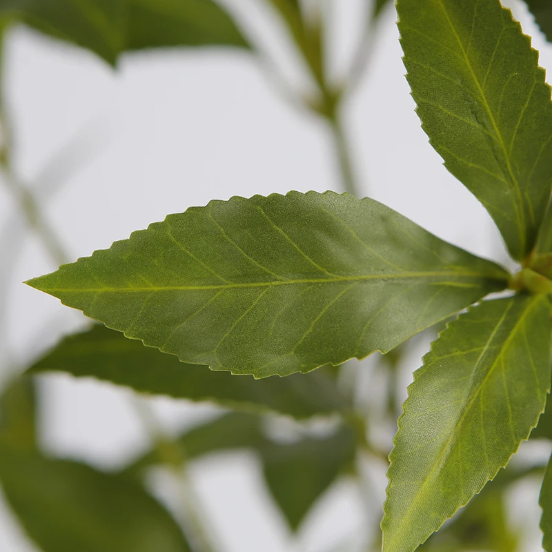 90cm Artificial Plants Potted Plants with Natural Wood Japanese Andromeda Indoor Tree for Home Decor