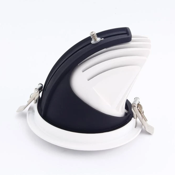 Волосы мобильного для организаций и магазинов с функцией дневного света помощью светодиодов светодиодный потолочный прожектор 1000lm 10 Вт площадь встраиваемые карданного вниз огни