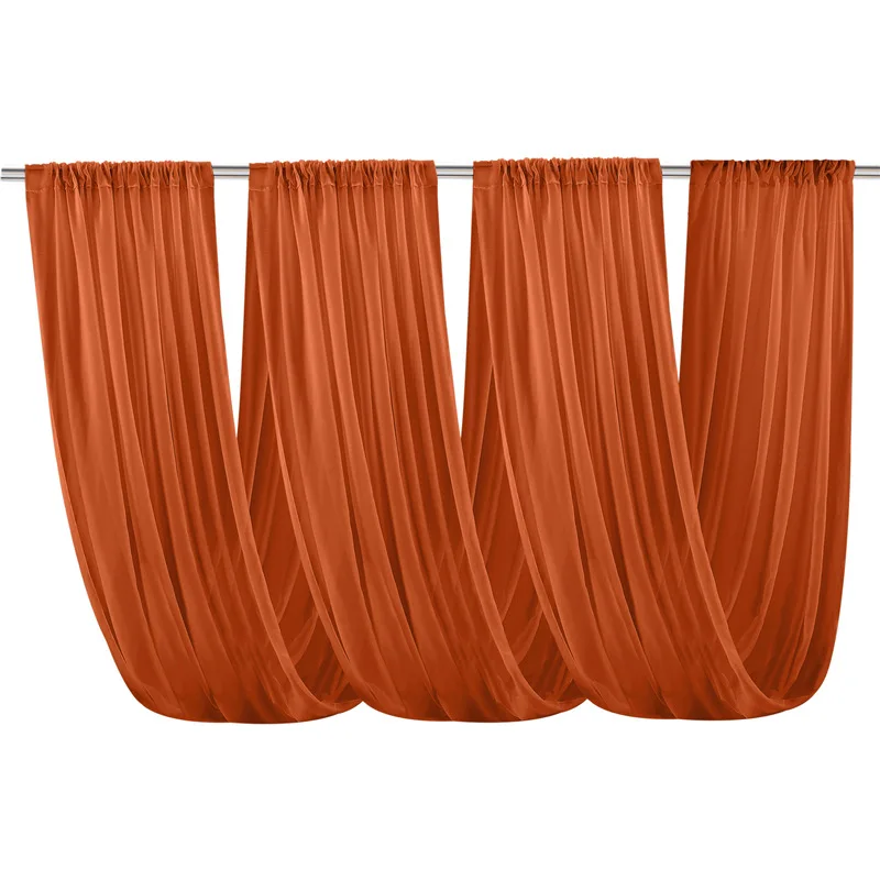 Ceiling Drapes Decoration Wedding Arch Draping Burgundy Hanging Ceiling Drape For Tent