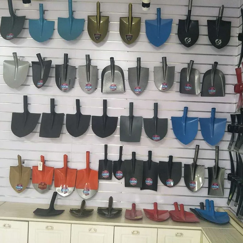 088 cheap price Agriculture Tools carbon steel 50mn round tip shape Steel Spade Shovels Farm Tools Russian Shovel