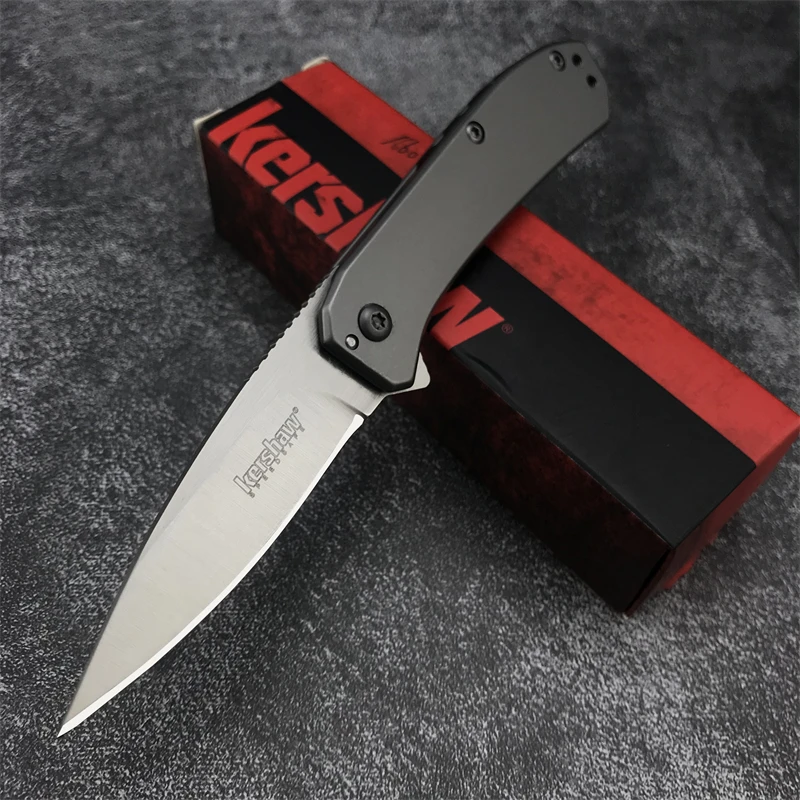 Kershaw Amplitude 3870 Outdoor All steel hunting knives Camping EDC survival folding pocket knife
