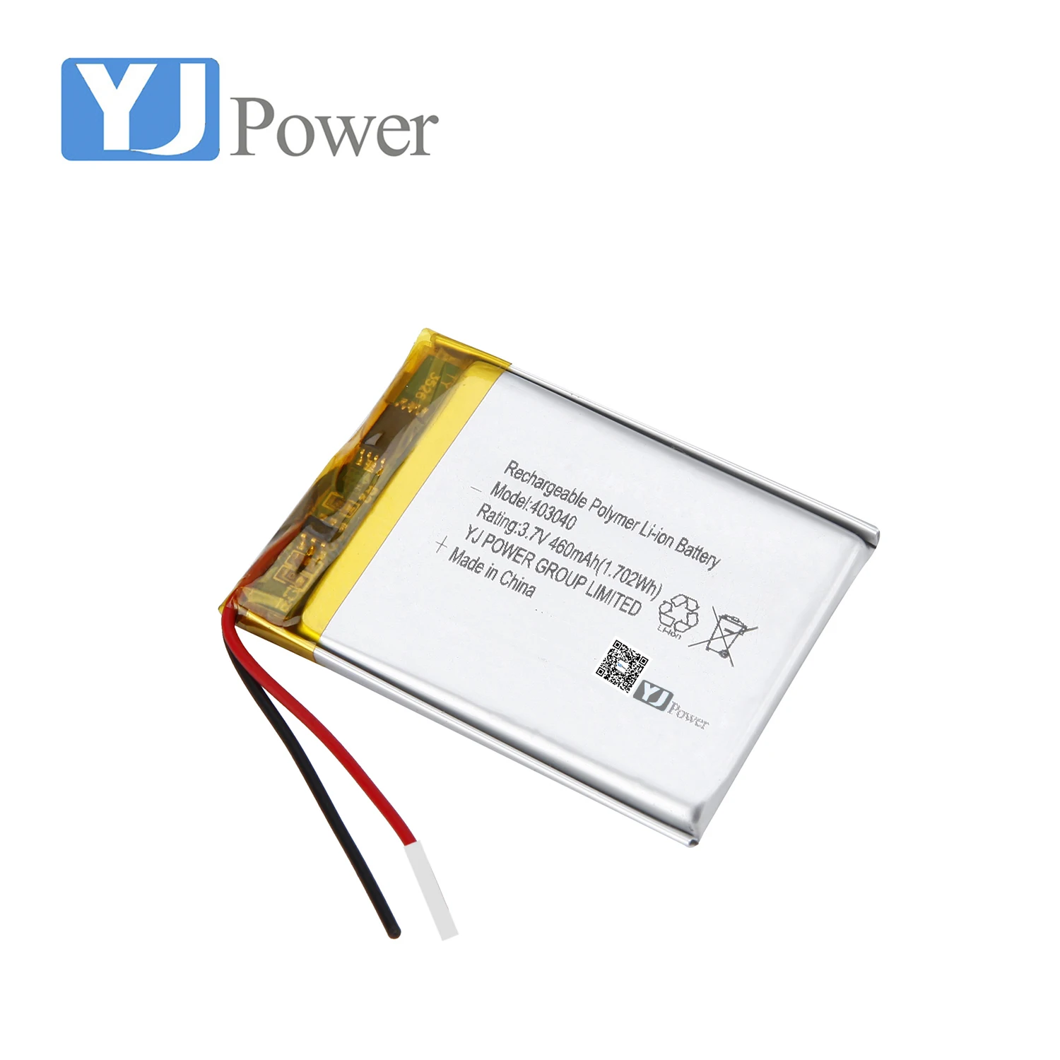 CB IEC Approved  rechargeable lithium polymer battery 3.7V 403040 400mAh 450mAh lithium ion battery for  milwaukee tools