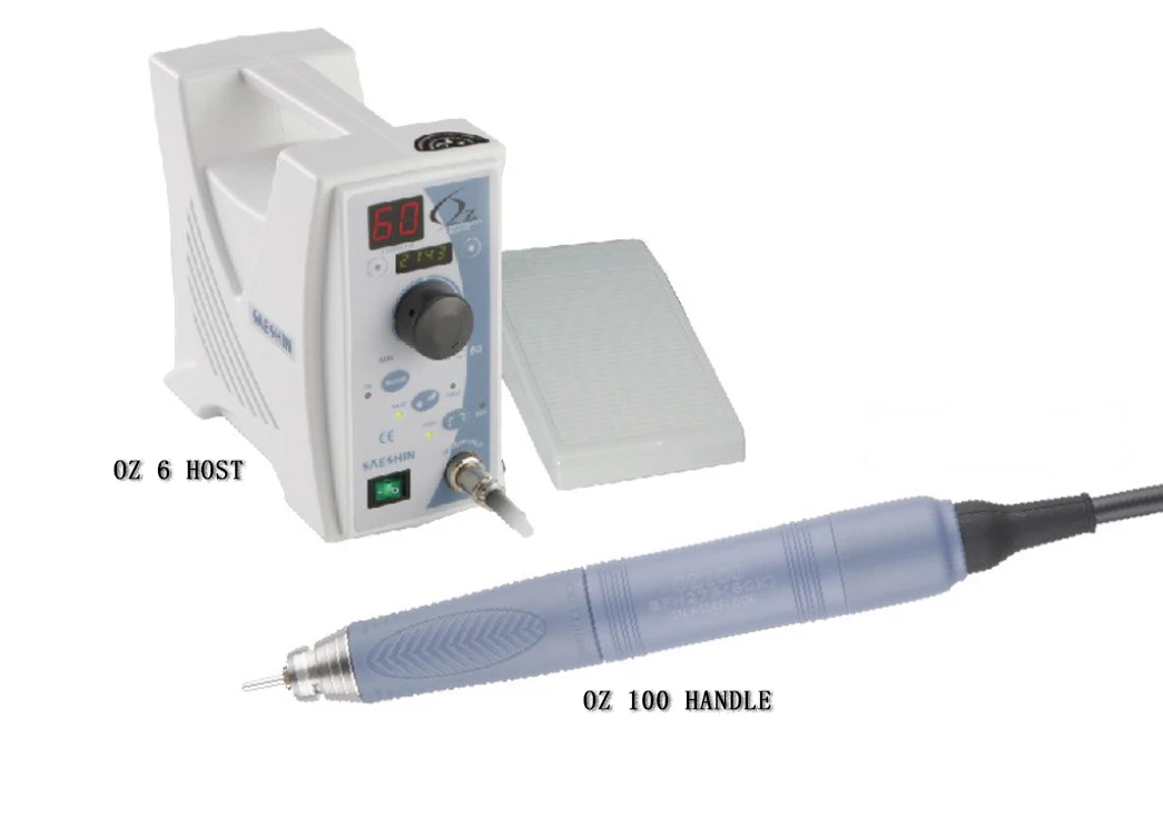 Oz-6 Oz plus Electric precision multi-purpose grinding polishing machine Carbon free brush handle for mold workpiece processing