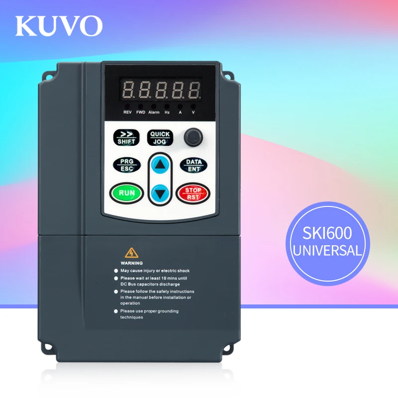 380V Three Phase 0.75kw 1HP VFD Variable Frequency Drive Inverter for Motor Speed Control